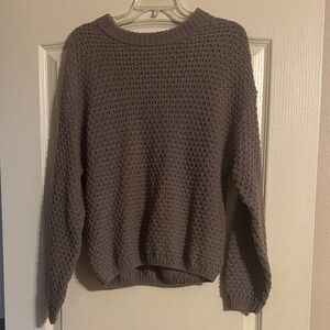 Universal Thread Textured Brown Sweater
